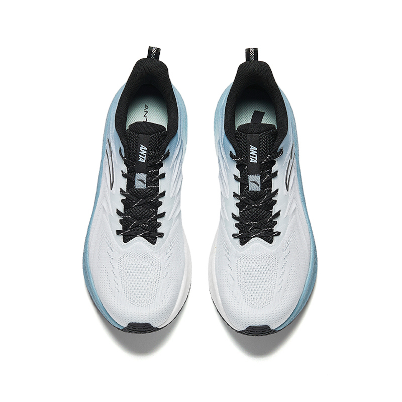 CHAOJIANTA Cushioning Slip Resistant Rebound Low top Training Running Shoes Men’s White Black Blue