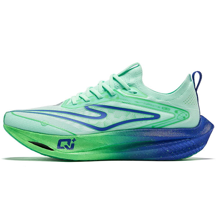 Erke Blue Environment 2.5 Cushioning Breathable Rebound Low top Running Shoes Men’s Fluorescent Colorway