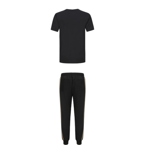 Adidas Taekwondo Casual Sportswear Unisex Black Gold