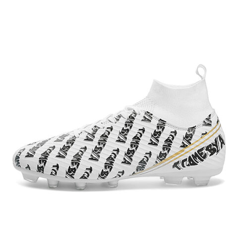 SHUANGDING Synthetic Leather Slip Resistant Slip Resistant Soccer Shoes Unisex