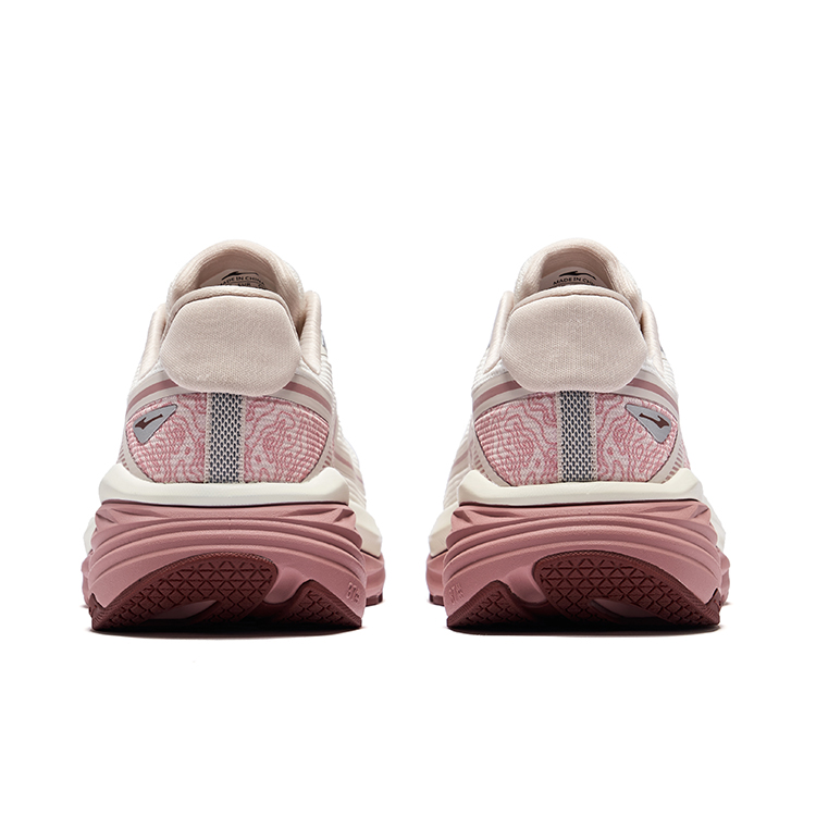 Erke Cushioning Slip Resistant Breathable Low top Casual Running Shoes Women’s Microcrystal White Painted Gray