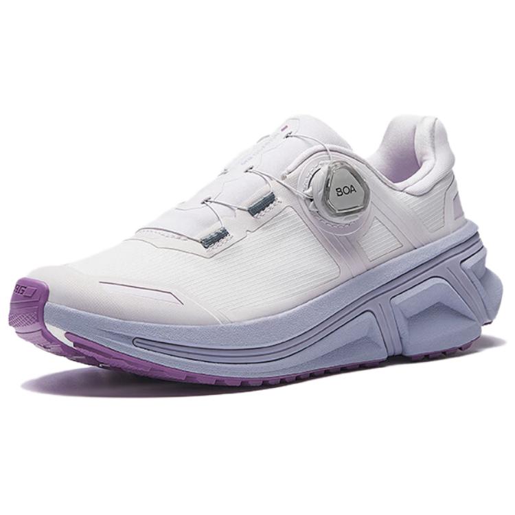 Anta Champion Honor 3 Slip Resistant, Abrasion Resistant, Breathable Low top Casual Running Shoes Women’s White Purple