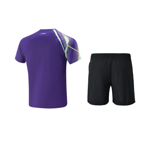 Li Ning Casual Sportswear Unisex Glossy Finish Purple