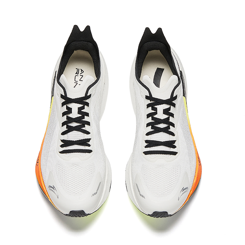 Anta Rocket 7pro Slip Resistant Abrasion Resistant Low top Casual Running Shoes Men’s White Black