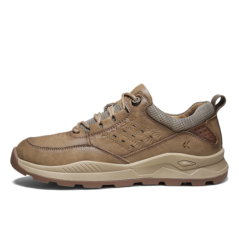 ZANSITE Cow Split Leather Abrasion Resistant Lightweight Wear resistant And Lightweight Low top