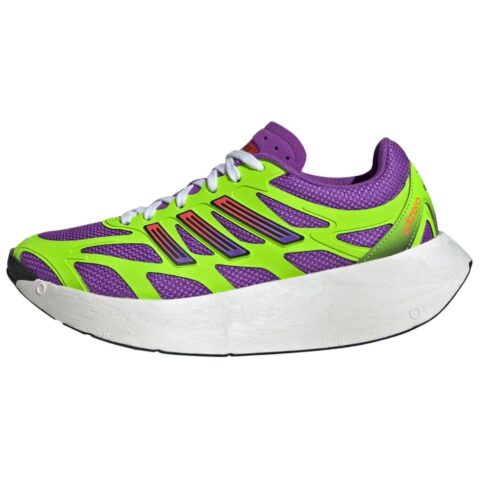 Adidas Adizero Aruku Slip Resistant Abrasion Resistant Low top Casual City Commuting Running Shoes Women's Green Purple