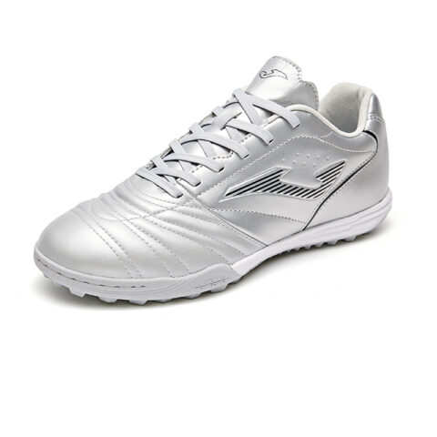 Joma Aguila Comfortable Round Toe Soccer Shoes Unisex Silver