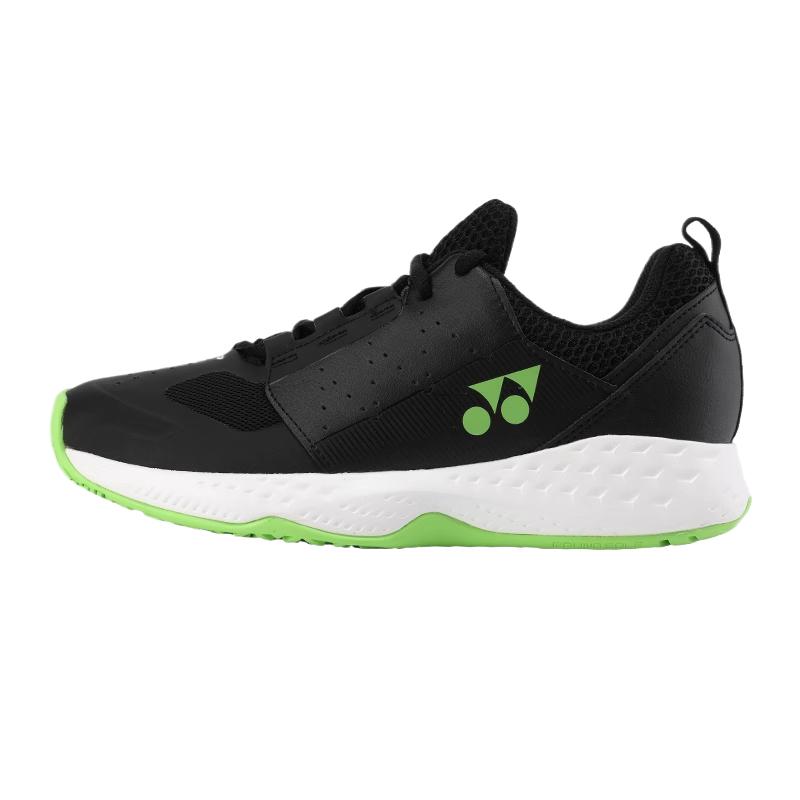 YONEX Versatile Breathable And Lightweight Low top Tennis Shoes Unisex Black Lime Green