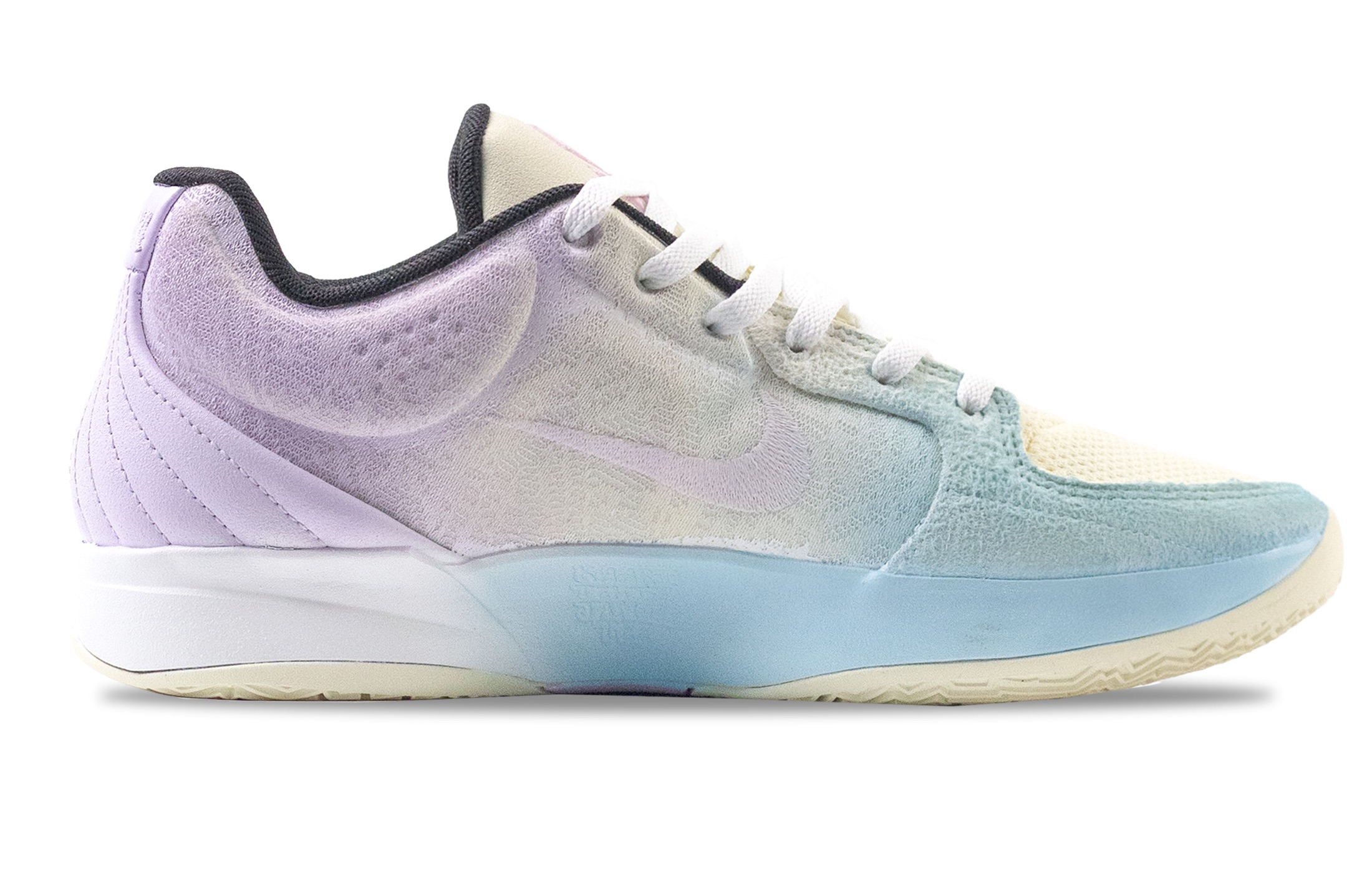 Nike Ja Morant 2 Glacier Mirror Abrasion Resistant Abrasion Resistant Low top Basketball Shoes Men’s Blue Purple