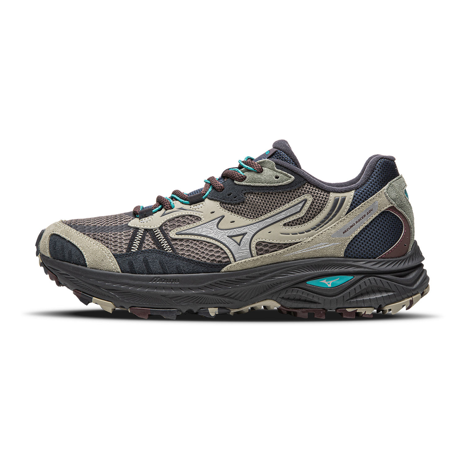 POIZON x Mizuno Racer ADV Low top Lightweight EVA Midsole Water Resistant Water Repellent Long Distance Running Sprint