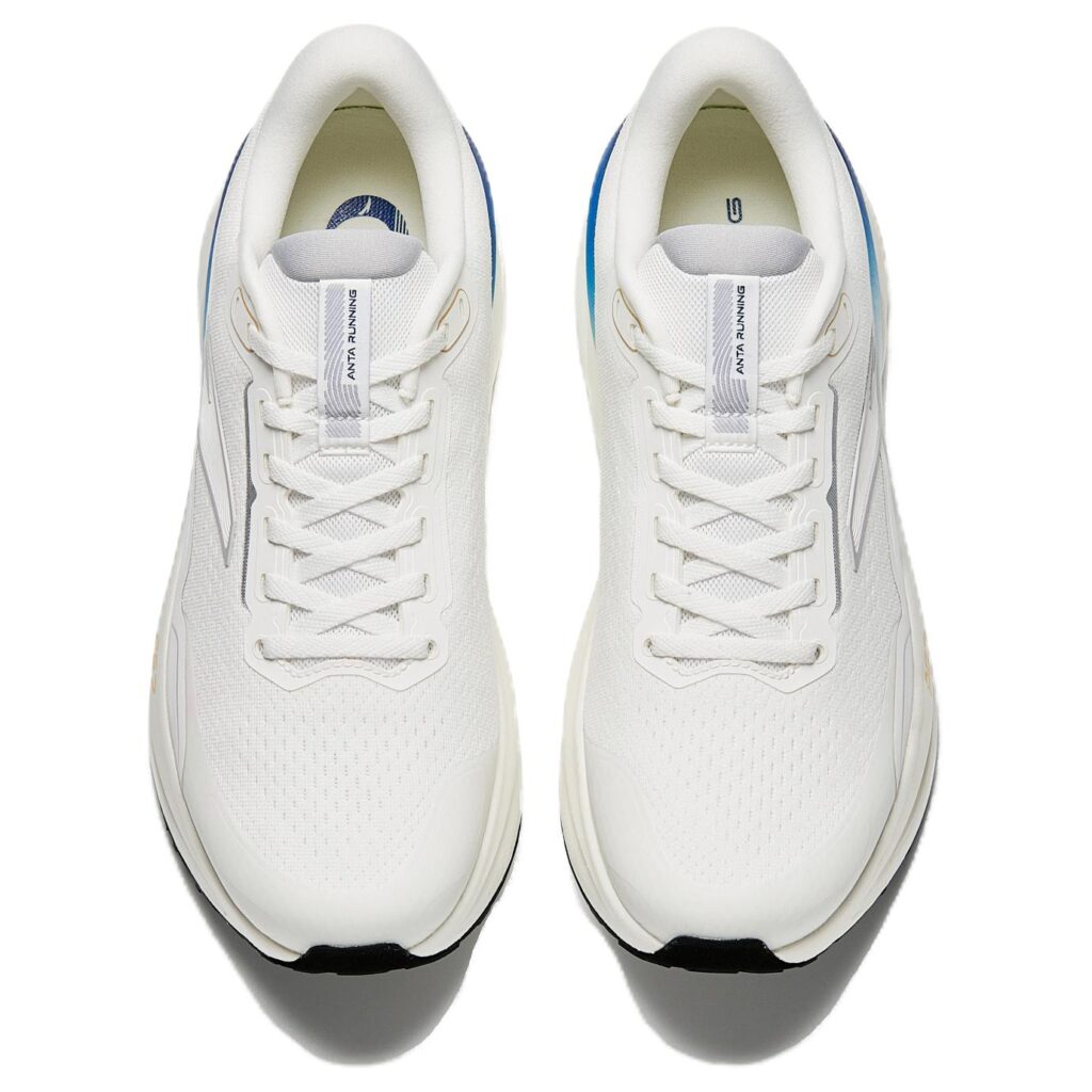 Anta Textile, Synthetic Leather Low top Casual City Commuting Running Shoes Men’s