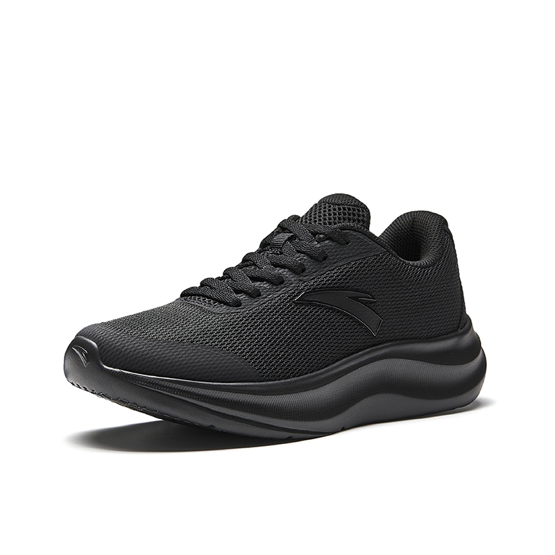 Anta Cushioning Abrasion Resistant Waterproof Low top Casual Running Shoes Women’s Black