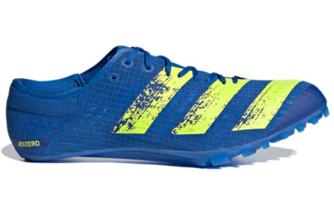 Adidas Adizero Finesse Spikes ‘Football Blue Solar Yellow’