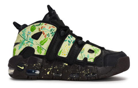 Nike Air More Uptempo 811 Manufacturing, Spring Aroma Underfoot, Special Shoe Box Abrasion Resistant Mid top