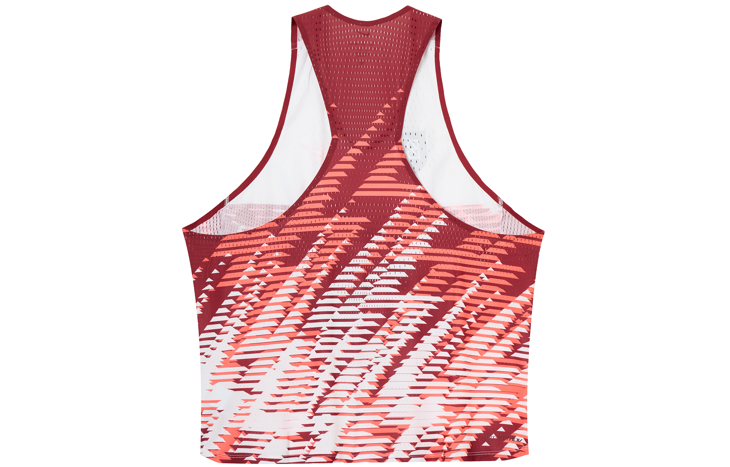 Nike AEROSWIFT Running Tank Top Men’s White/Team Red/Bright Red