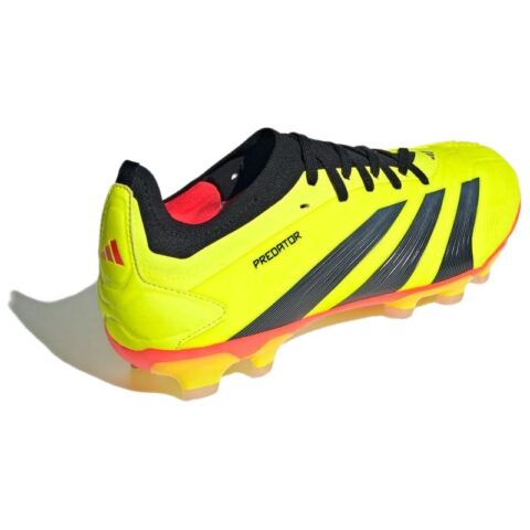 Adidas PREDATOR 24 HG Hard Ground Artificial Turf Rubber Soccer Shoes Men’s Yellow Black