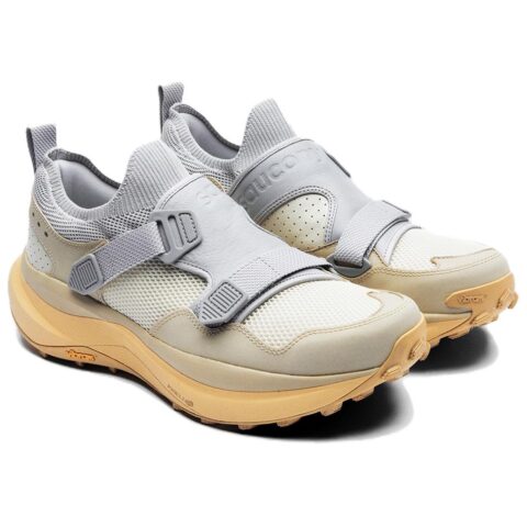 Saucony SlLO Comfortable Slip Resistant Abrasion Resistant Low top Running Shoes Unisex Beige Blue