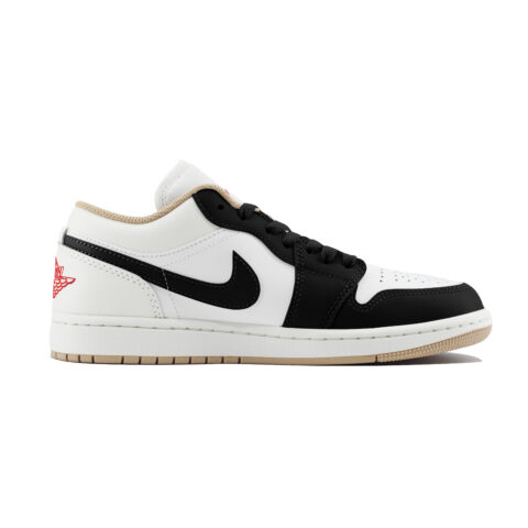 Jordan Air Jordan 1 LOW’Sail’ Abrasion Resistant Low top Vintage Basketball Shoes Men’s Black White