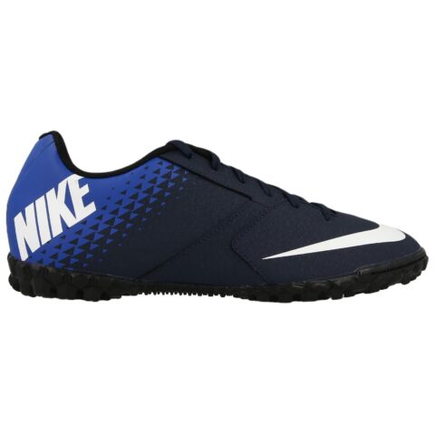 Nike Bombax Tf Slip Resistant Abrasion Resistant Soccer Shoes Men’s Blue