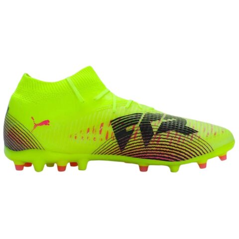 PUMA FUTURE 8 PRO Abrasion Resistant Soccer Shoes Unisex Yellow