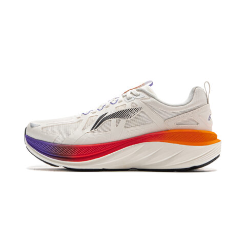 Li Ning Leisurely Running Shoes Men’s Low Top Mist White