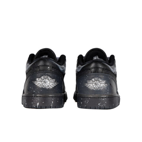 Jordan Air Jordan 1 Low top Vintage Basketball Shoes Unisex Black