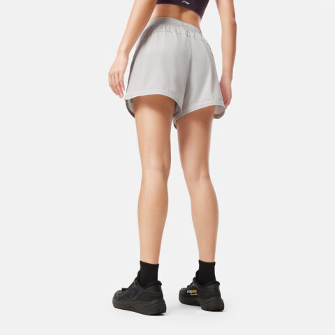 Li Ning Fitness Series Sports Shorts Women’s Calm Gray
