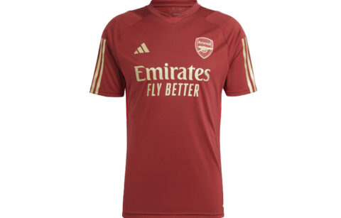 Adidas Arsenal Soccer Jerseys Men's Red Moderate Straight Fit