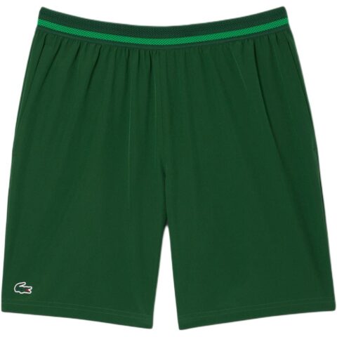 Lacoste x Novak Djokovic elasticated track shorts