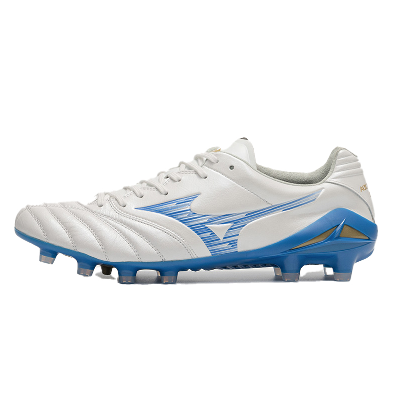 Mizuno Monarcida Neo 3 Fashion Abrasion Resistant Soccer Shoes Men’s White Blue