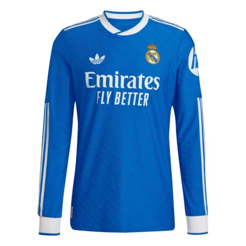 Adidas Free Shipping With AdiClub Real Madrid 25/26 Long Sleeve Third Authentic Jersey