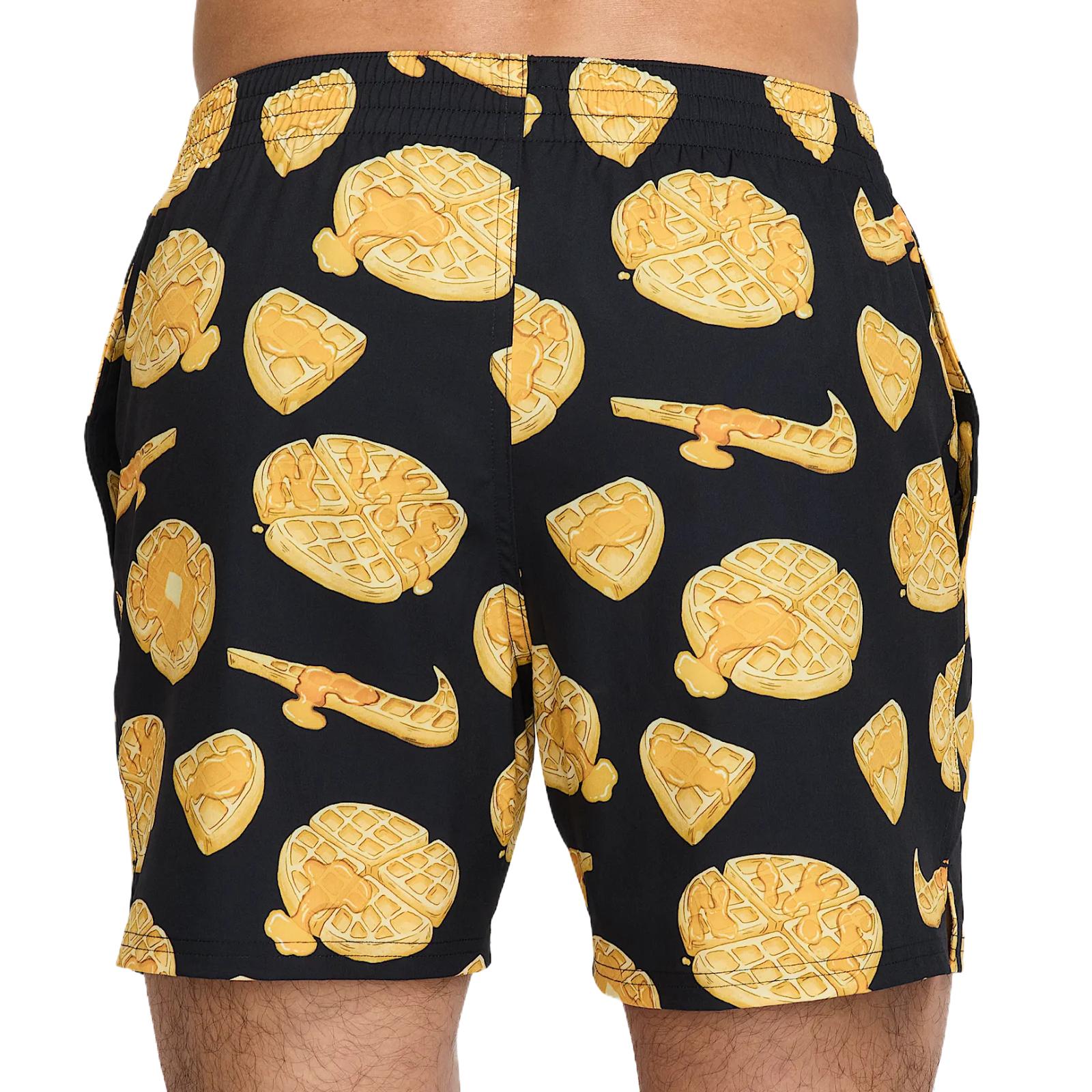 Nike Beach Shorts Men’s Black/Yellow Color