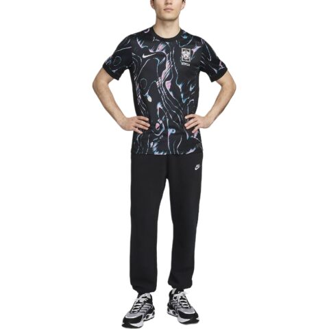 Nike South Korea 2024 Stadium Away Soccer Jersey Men’s Black