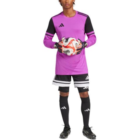 Adidas SQUADRA 25 GOALKEEPER SLEEVE Soccer Jersey Men’s Sparkle Pink/Black