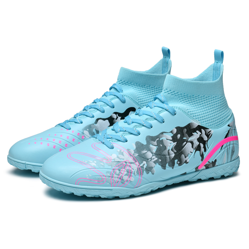 WEJIESS TF Turf Artificial Turf Slip Resistant Abrasion Resistant Slip Resistant Abrasion Resistant Soccer Shoes Unisex