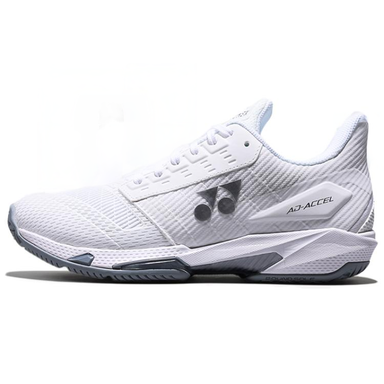 YONEX AD ACCEL Cushioning Slip Resistant Abrasion Resistant Breathable Low top Tennis Shoes Unisex White Black