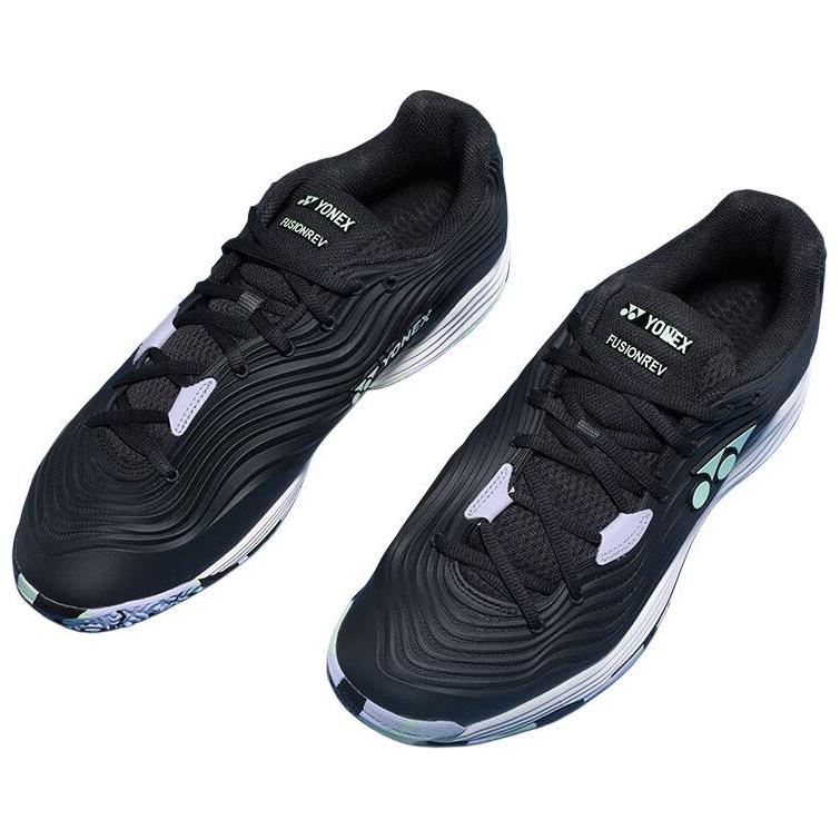 YONEX Abrasion Resistant Low top Tennis Shoes Unisex Black White