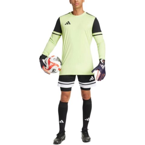 Adidas AEROREADY Squadra 25 Goalkeeper Soccer Jersey Men’s Pulse Yellow Green/Black