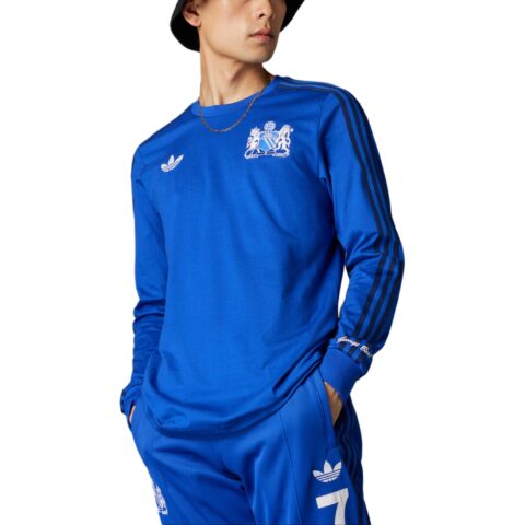 Adidas Three stripe Crest Long sleeve T shirt