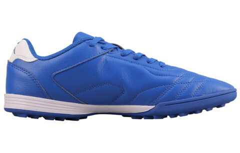 Li Ning TF Turf Artificial Turf Cushioning Slip Resistant Abrasion Resistant Lightweight Soccer Shoes Men’s Blue White
