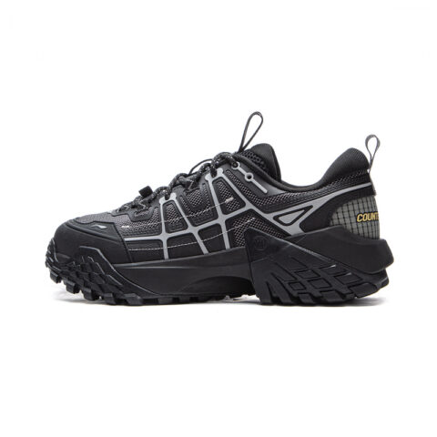 Li Ning Outdoor CF Tracing Cushioning Rebound Low top Outdoor Shoes Unisex Black