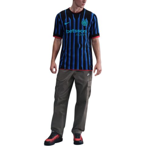 Nike Inter Milan 2025/26 Match Home Men’s Nike Dri FIT Adv Soccer Authentic Jersey