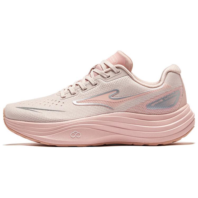 Erke Cushioning Slip Resistant Abrasion Resistant Low top Casual Running Shoes Women’s Pink Gray