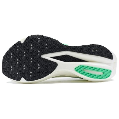 PEAK Abrasion Resistant, Breathable, Lightweight Low top Casual Running Shoes Unisex White Green