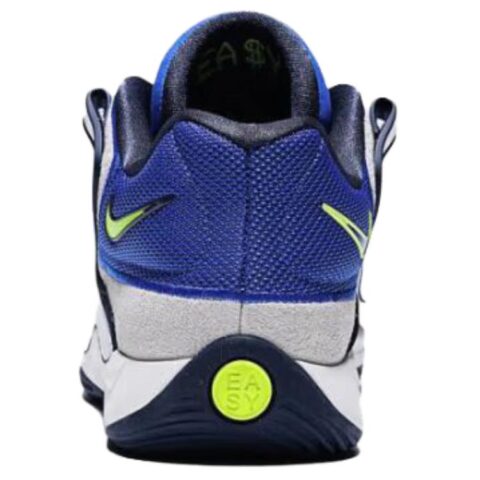 Nike KD 18 Slip Resistant Abrasion Resistant Low top Basketball Shoes Men’s White Blue