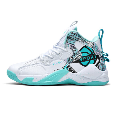 BIANSULONG Abrasion Resistant Coverage Rebound High top Basketball Shoes Unisex