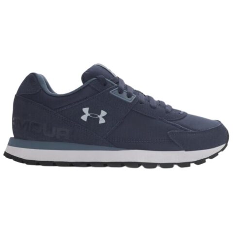 Under Armour Essential Textile, Leather Low top Running Shoes Men’s Blue