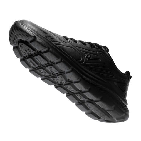 Binary Cushioning Lightweight Rebound Cushioning Lightweight Rebound Low top Running Shoes Unisex Black Warrior