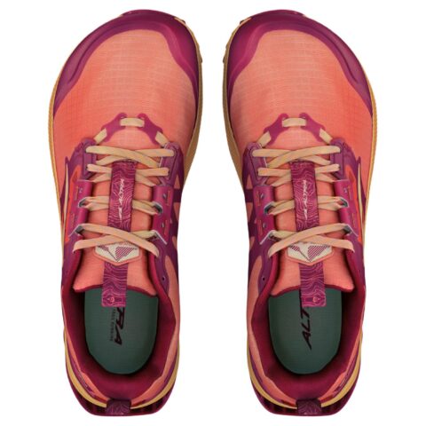 Altra Slip Resistant Abrasion Resistant Low top Running Shoes Women’s Red Orange