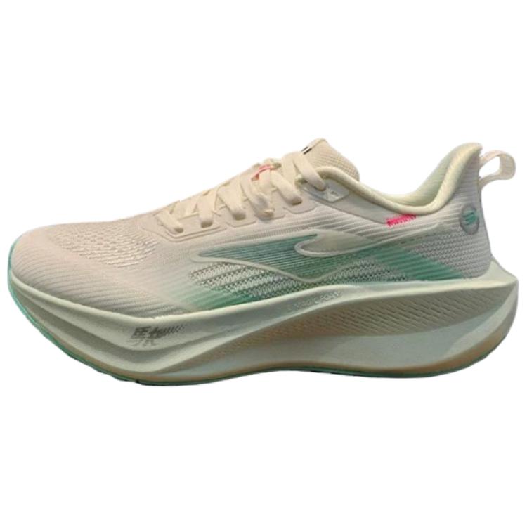 Erke Cushioning Lightweight Low top Sprint Running Shoes Women’s White Cyan
